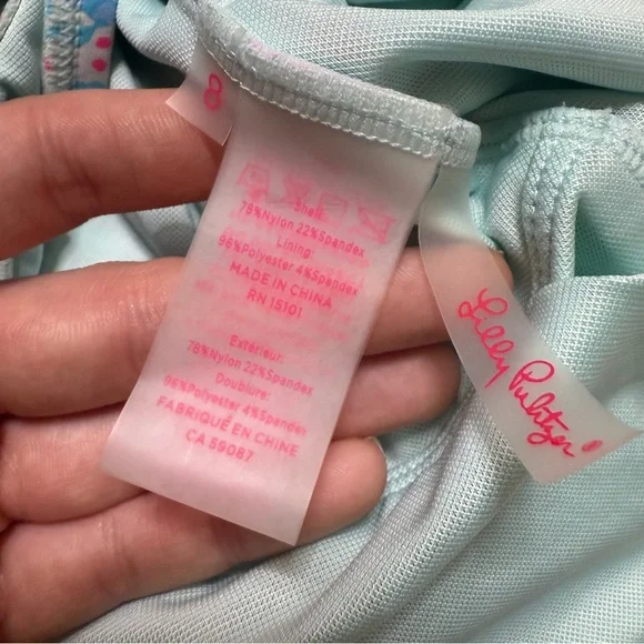 LILLY PULITZER multi Sink or Swim Larue one-piece swimsuit SIZE 8 - Picture 6 of 6